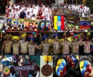 Puzzle Βενεζουέλα, 4ος ταξινομούνται Κόπα Αμέρικα 2011